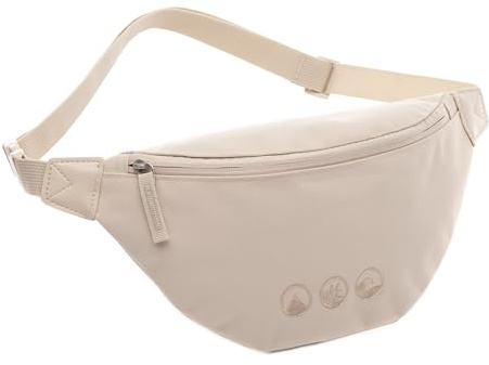 SONS OF ALOHA Hip Bag Groß - Recyceltes Meeresplastik Crossbody Bauchtasche Wasserabweisend in Beige
