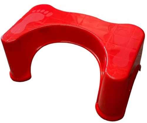 ASPIRE UK Toilettenhocker, 17,8 cm, rutschfest, lindert Verstopfung, Blähungen, richtet den Dickdarm für schnellere, einfachere Linderung aus, richtige Toilettenhaltung für gesündere Ergebnisse