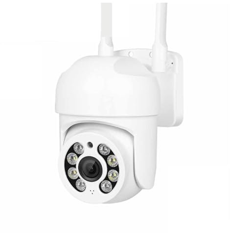 Telecamera di sicurezza esterna, Telecamera IP, Telecamera IP PTZ Telecamera di sicurezza esterna da 4MP Telecamere di videosorveglianza for visione notturna digitale da 2MP 5X per applicazioni intern