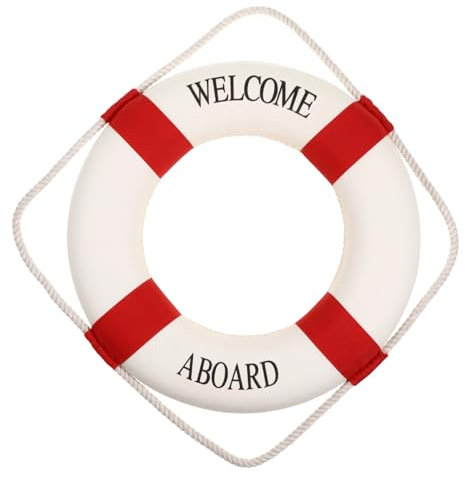 ABOOFAN 3St Beschreibung nautischer Rettungsring abgestuft Schwimmbad Bojen Jute home decor wohnungseinrichtung geschen floties schwimmboje Rettungsring Dekorationen Wanddekorationszubehör