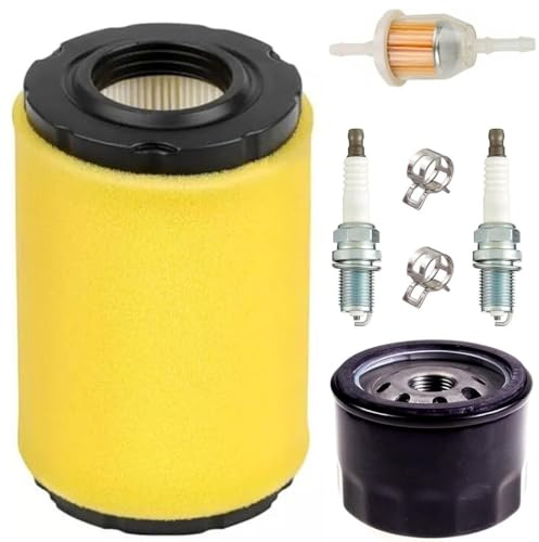 ZAMDOE 796031 Kit di Messa a Punto del Filtro dell'Aria di Ricambio per Briggs Stratton 591334 594201 797704 696854 Compatibile per Husqvarna YTH22V46 YTH24V48 per John Deere D100 D110 D130 Lawnmover