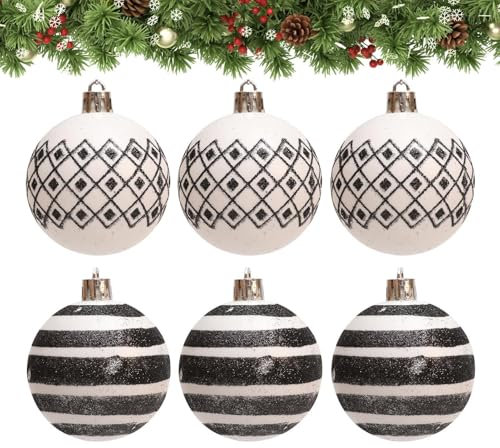 Weihnachtsanhänger – Wiederverwendbare Weihnachtskugeln, bruchsichere Ornamente | personalisierte Familien-Weihnachtsornamente, Dekoration für fröhliche Feiertage für Baum, Wand, Treffen D
