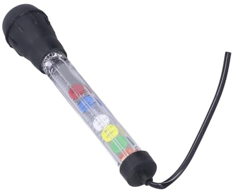 Generic Tester Antigelo, Tester Antigelo e Refrigerante Professionale, Idrometro per Precisione di Precisione Float Analizzatore di densità Ad Acido Analizzatore di densità Rapida di Rilevamento