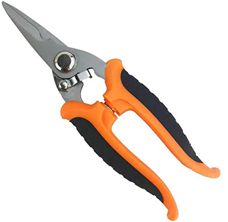VGVSBG Tijeras de podar con Mango Antideslizante, Tijeras de podar de jardín, utilizadas para podar jardín y podar bonsái