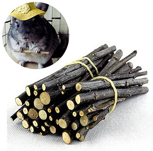 1 Sac Branches d’arbres Pomme Mâcher Bâtons pour Petits Animaux Lapin Hamster