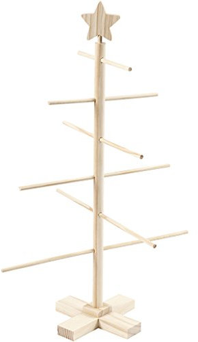 Albero di Natale, H: 60 cm, L: 40,5 cm, pino, 1pc