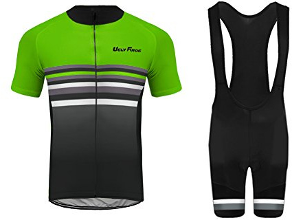 UGLY FROG Frühling Kurzarm Radtrikot Set Frühling Thermische Fahrradbekleidung 20D Gepolsterte Hosen BMC