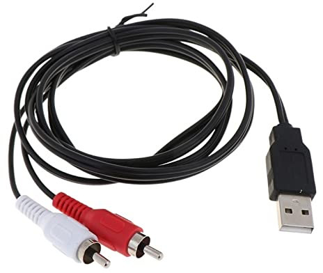Dubbel RCA Hane Till Hane En kompositadapter Audio Video Dataförlängningskabel