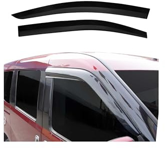 OMAC 2X Windabweiser Regenabweiser kompatibel mit VW Caddy 2020-2026 Acryl Dunkel