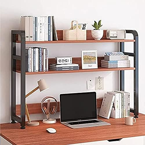 Schreibtisch-Organizer, Büro-Aufbewahrungsregal – Kleines Schreibtisch-Bücherregal, Arbeitsplattenstall-Bücherregal Mit 2 Ebenen, Verstellbarer Schreibtisch-Regal-Organizer, Für Die Regalbefestigu