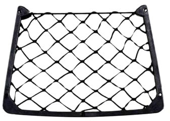 autositz organizer Aufbewahrungsnetz Rückenlehne Autositzes Elastischer Zeitschriftenhalter Netztasche Große Netztasche Für Auto Caravan Wohnmobil Boot Camping Auto kofferraum organizer klett(32x21cm)