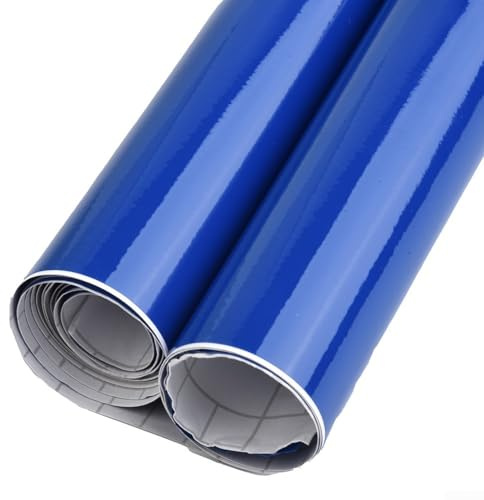 Adhesivo de vinilo azul para coche, 30 x 150 cm, impermeable y resistente al desgaste