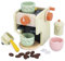 Janod - Machine à Café Enfant Barista en Bois - avec Moulin à Café Manuel - 20 Accessoires Inclus en Bois et Feutrine - Jouet d'Imitation - Développe Imagination - Dès 3 Ans - J06644