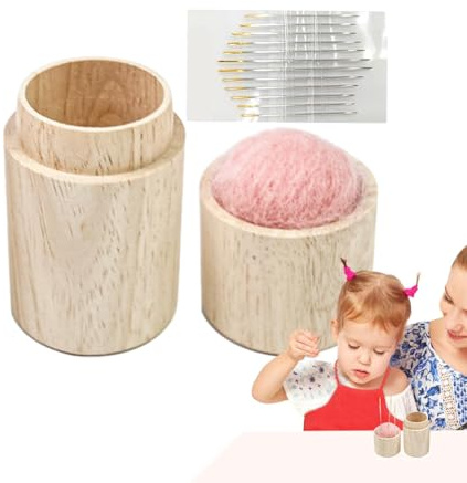 Maschinennähnadelhalter, Nähmaschinennadeln, Nadeletui für Nähmaschinen, Nähkästchen Werkzeug zum Nähen und Kochen, Koffer