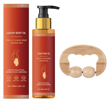 Hppsctink Lotion raffermissante pour le corps, 100ml raffermissant pour le corps, huile corporelle raffermissante pour la peau, pénètre rapidement, améliore l'élasticité, cream