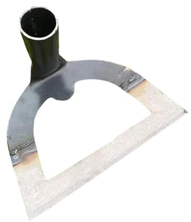 Fonowx Hueca, Equipo Agrícola para Desherbar, Sin Mango, Fácil de Instalar, Portátil, Removedor de Metal para Y Labrar, 23x14cm