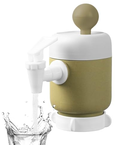 Water Bottle Dispenser Pump - Hand Pressure Drinking Fountain Pump | Leak-Proof Fountain Replacement Parts for 2-6 Gallon Bottle Jug Coolers