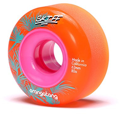 Orangatang Skiff 62 mm All-Terrain Skateboard Wheels (Set of 4)