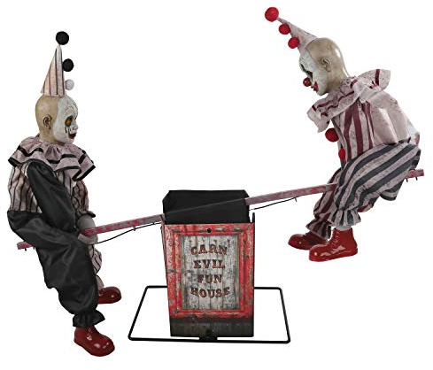Morris Costumes Animated See-Saw Clowns with Sound - Standard