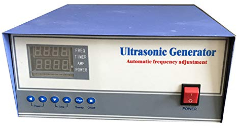 CGOLDENWALL 1200W Multi Frequency Ultrasonic Generator Digital Ultrasonic Cleaner/Jewelry Cleaner/Glass Cleaner Micro Ultrasonic Cleaning Machine Vibration Cleaner (40KHZ)