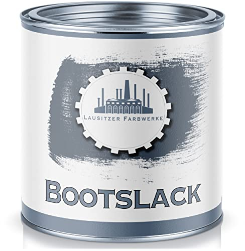 Bootslack Lausitzer Farbwerke traditioneller Yachtlack für Holz und Metall Bootsfarbe Schiffslackierung Yachtfarbe (1 L, Farblos (MATT))