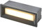 LED Applique extérieure Lachlain (Moderne) en Noir Aluminium (1 lampe,à), encastrable pour l’extérieur, applique mur extérieur/mur de la maison, terrasse & balcon