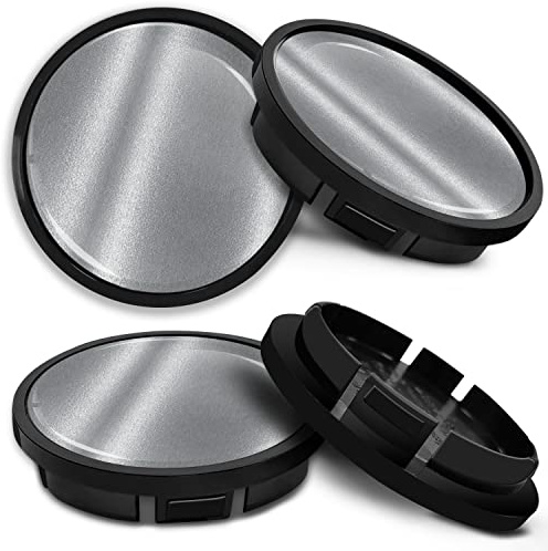 SkinoEu Nabendeckel 66mm kompatibel mit VW 4er Set Nabenkappen CR 3