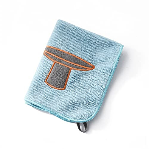 Allayu Paño de Cocina Grueso Absorbente de Agua, Platos para Colgar en la Pared, Tenedor de Tela, ollas, Palillos, Trapo, vajilla, Toalla para Cocina