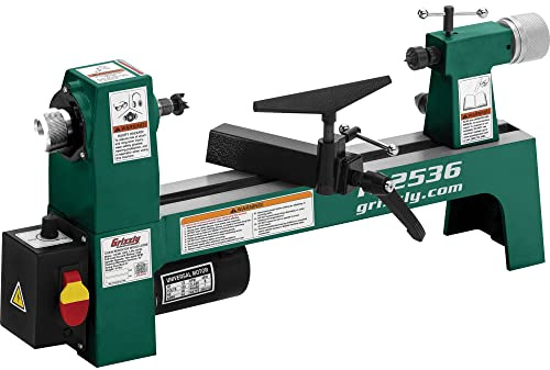 Grizzly Industrial T32536 8 x 13 Benchtop Wood Lathe
