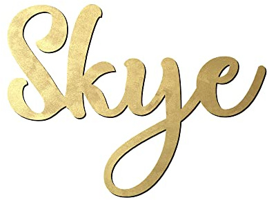 Goldenes Namensschild Kinderzimmer Dekor, Familie Nachname Schild, Holzdekor für Kinderzimmer, Babyparty Dekoration, Holzschild, Holz Namensschild