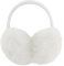 SHOPSURF BHOI Ear Muffs Women Fluffy Winter Ear Muffs Soft Winter Headbands Unisex Ear Protector Outdoor Ear Warmer Headband Ideal for Adults Girls Women Men Cold Weather Supplies (WHITE)