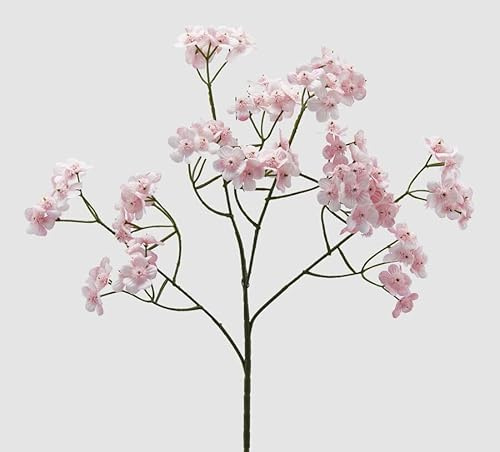 EDG Enzo De Gasperi Ramo Sakura Fiori di Ciliegio Artificiali H 60 Cm Pink