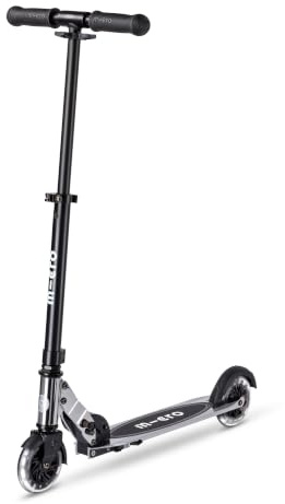 MICRO™ Sprite LED Kinder Kinderscooter | Cityroller mit LED-Rollen | klappbar und Lenker höhenverstellbar | ab 5 J. | Tretroller in 6 Farben erhältlich
