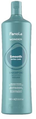 Fanola Wonder Smooth Extra Care Schampo 1000ml Plattande schampo