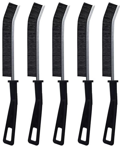 Spazzola per la Pulizia delle Fughe Con Pennelli Duri - Set 5 Pezzi per Cucina e Bagno