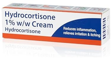 4 x Bite & Stings Relief Cream - Hydrocortisone 1% 10g Tube - Anti-Itch Cream
