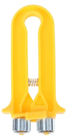 UPKOCH 2-in-1 Imker Drahtspanner mit Kunststoffgriff Bienenrahmen für Imkerei Bienenstock Spannvorrichtung Crimpzange 13cm Metallräder Bienenzucht Zubehör