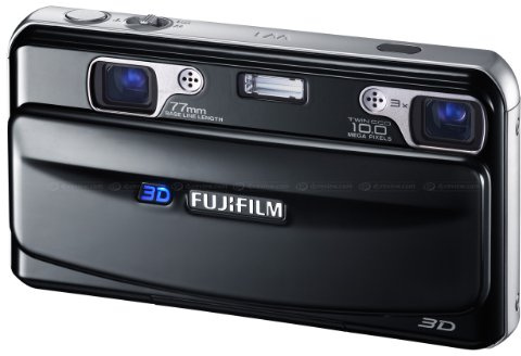 Fujifilm FinePix Real 3D W1 Camera - Black (10MP, 3x Optical Zoom) 3D/2D LCD (Renewed)