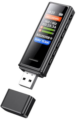 Geavonyg Tragbarer USB Voice Recorder Aufnahmestift Geräuschunterdrückungs Player MP3-Player Gerät Für Den Geschäftlichen Einsatz Auf Reisen