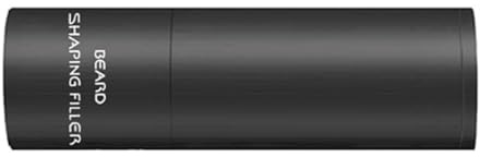 Uonlytech Bartfüllstift Schwarz 1 Satz mit Kleiner Bürste für Dichten Bart und Gesunde Bartpflege aus Künstlichen Fasern für Bartformung und Styling