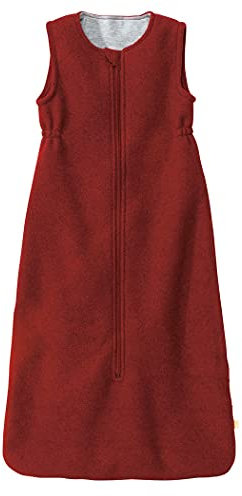WALK-SCHLAFSACK Baby & Kleinkind - 100% Bio-Merino, TOG 1.7 – atmungsaktiv, kuschelig warm – unisex Gr. 60, 80, 100 cm - nachhaltig & fair - mit Zipper - made in Germany| Bordeaux Gr. 1 (60 cm)