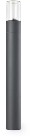 Paco Home Lampe Outdoor Außenlampe Deko Garten Wegeleuchte Pollerleuchte Gartenhaus Standleuchte E27 IP54, Farbe:Typ 1 - E27, Leuchtenform__Größe:90cm