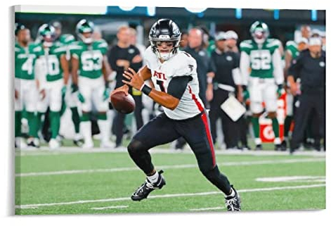 HANYING Poster Marcus Mariota Art American Football Poster Malerei Leinwand Wandkunst Wohnzimmer Poster Gemälde 20 x 30 cm