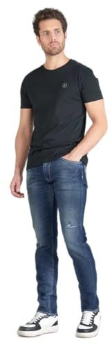 Le Temps des Cerises Jeans 700/17 Relax Nevers Destroy Bleu N°2