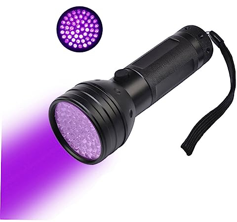 DOITOOL Uv Led Taschenlampe 51led Schwarzlicht 395nm Violett Led Licht Haustierurin Detektor Tragbar Vielseitig Für Identifikation Reinigung