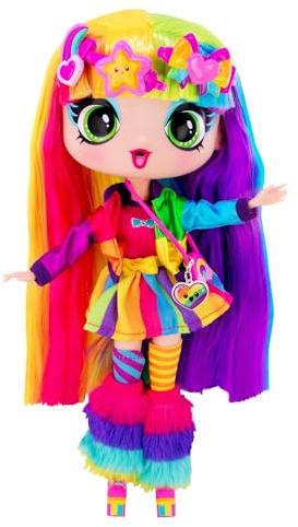 Decora Fashion Girlz 11” Doll – Rainbow Hair, Stickers & Endless Style Fun for Creative Play