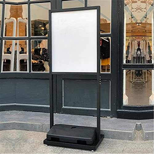 Plakatständer, Plakatständer, Werbeständer, Bodenständer, Werbeproduktion, Plakatständer, Plakatständer (Farbe: Schwarz 2, Größe: 58 x 72 cm) (Schwarz 2, 58 x 72 cm) (B