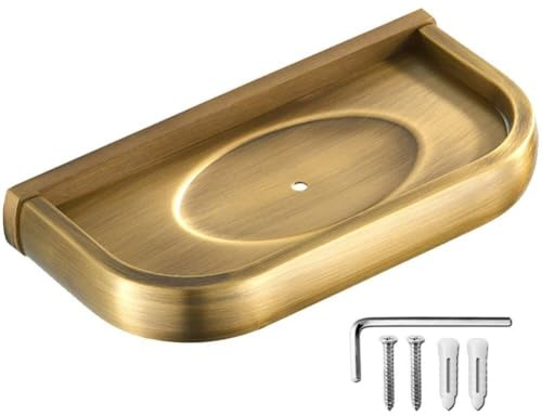 Antiker Messing-seifenhalter, Wand-seifenkorb, Badezimmer-seifenschale, Vintage-Stil, Seifenregal, Badezimmer-Accessoires Für Zuhause