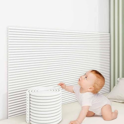 MTHGH Wandkissen Selbstklebend 2m Wandpaneele Gepolstert Kinderzimmer Polsterpaneel Wand Wandpaneele Wall Panels Wandpolster Wandkissen Paneele Wand Selbstklebend(06,15x200cm)
