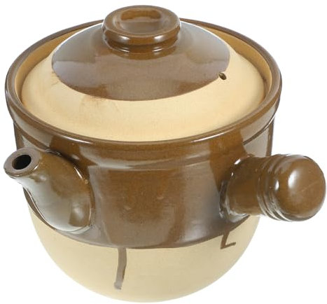 GRIRIW Cazuela De Hierbas Tradicional Olla De Para Uso Medicinal Suitable Para Hervidor De Medicina Cacerola Vintage Fabricada Material Cerámico Antiadherente Para Cocina Hierbas